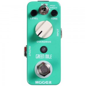 Mooer Green Mile Overdrive Micro Compact Pedal